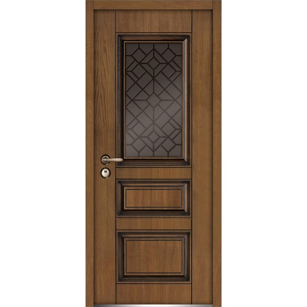 Vdomdoors Sample of Color Natural Oak for the Exterior Door BALLUCIO1720ED-OAK-SAM - main